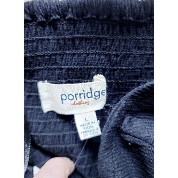 NEW ANTHROPOLOGIE BUSTIER BLACK WOMEN'S TUBE TOP - LARGE - Picture 6 of 6